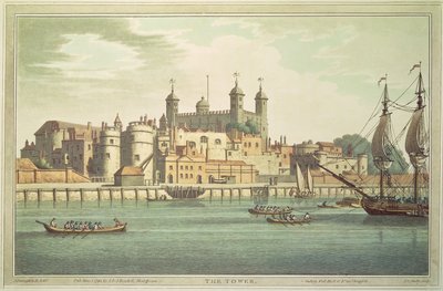 Tower of London, 1795 by Joseph Farington